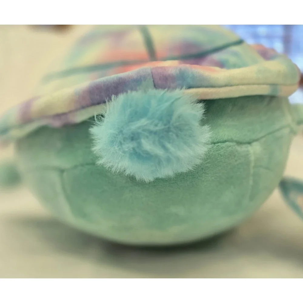 Squishmallows: CASCADE THE SEA TURTLE Tie Dye Shell Blue Belly Toy Plush‎